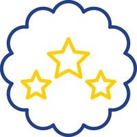 Best Choice Line Two Colour Icon Design vector