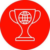 World Multi Color Circle Icon vector