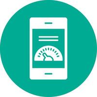 Dashboard Multi Color Circle Icon vector