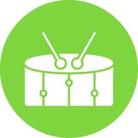 Snare Multi Color Circle Icon vector
