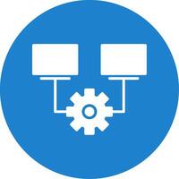 Multitask Multi Color Circle Icon vector