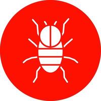 Spider Multi Color Circle Icon vector