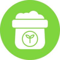 Fertilizer Multi Color Circle Icon vector