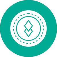 Altcoin Altcoin Multi Color Circle Icon vector