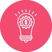 Solutions Multi Color Circle Icon vector