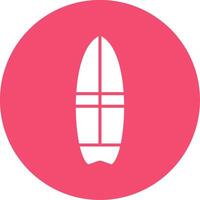 Surfer Multi Color Circle Icon vector