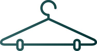 Retail Line Gradient Icon vector