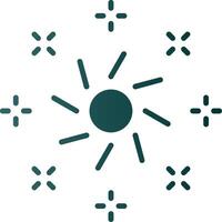 Lights Glyph Gradient Icon vector