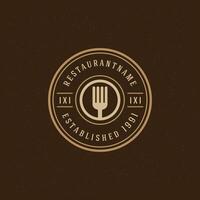 Restaurant Shop Design Element vector