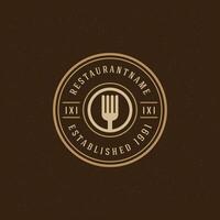 Restaurant Shop Design Element vector