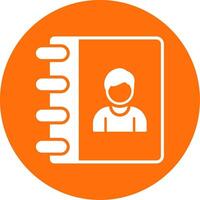 Authorship Multi Color Circle Icon vector