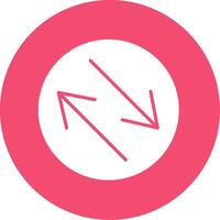 Swap Multi Color Circle Icon vector