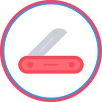 Multitool Flat Circle Icon vector