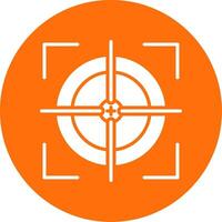 Scope Multi Color Circle Icon vector