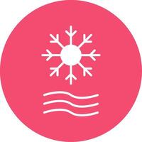 Defrost Multi Color Circle Icon vector