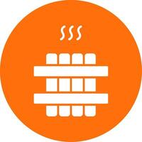 Radiator Multi Color Circle Icon vector