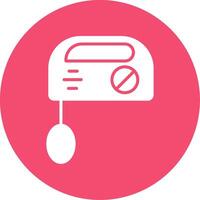 Mixer Multi Color Circle Icon vector