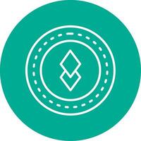 Altcoin Altcoin Multi Color Circle Icon vector