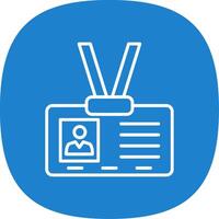 ID Line Curve Icon Design vector