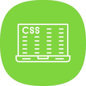 Data Encryption Line Curve Icon Design vector