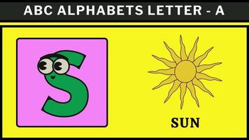 abc cartoon letter animate alphabet learning for kids abcd for nursery rhymes video