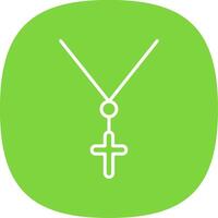 Anj Line Curve Icon Design vector