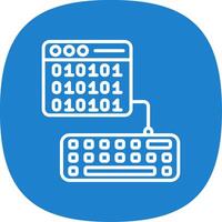 Browser Line Curve Icon Design vector