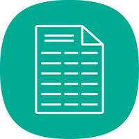 File Line Curve Icon Design vector