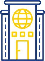 Studio Line Two Colour Icon Design vector