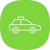 Car Line Curve Icon Design vector