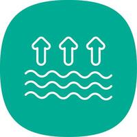 Arrows Line Curve Icon Design vector