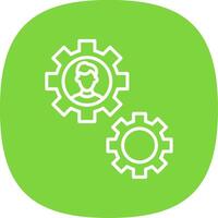 Draft Tools Line Curve Icon Design vector