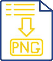 Line Two Colour Icon Design vector