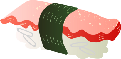 Tako Sushi maki asiatisch Essen png