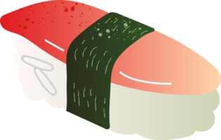 hokkigai sushi maki Aziatisch voedsel png