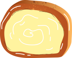 creme torta sobremesa a partir de padaria png