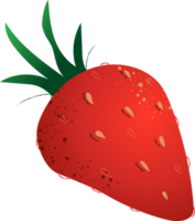 totale bacca fragola fresco biologico png