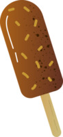 Popsicle refreshing ice cream dessert png