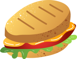 Sandwich von schnell Essen Restaurant png
