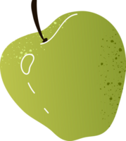 todo verde maçã fresco fruta png