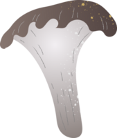 funghi kurotake fresco biologico cibo png