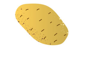 Whole light potatoes organic vegetables png