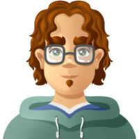 Man icon or avatar for the social network png