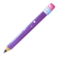 Classic pencil for writing or drawing png