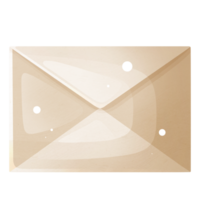 Paper envelope for postal services png