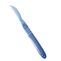 Steel scalpel for surgery png