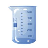 Empty beaker for measuring liquids png