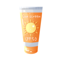 Sunscreen for getting rid of burns and protecting skin when going to beach while relaxing at sea png
