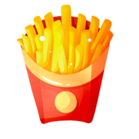 imballare di gustoso francese patatine fritte png