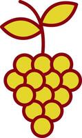 Grapes Vintage Icon Design vector